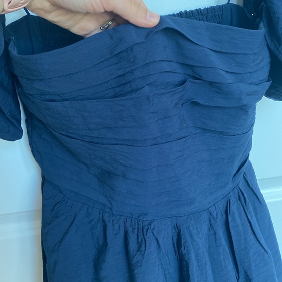 BNWT Abercrombie & Fitch Emerson Poplin Dress 💙 - Picture 2 of 10